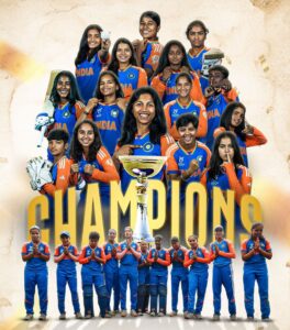भारत की महिला अंडर-19 टीम ने जीता दूसरा लगातार टी20 वर्ल्ड कप, रचा नया इतिहास…