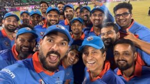 इंटरनेशनल मास्टर लीग में भारत की शानदार जीत ,  वेस्टइंडीज मास्टर्स को हराकर बना चैंपियन……