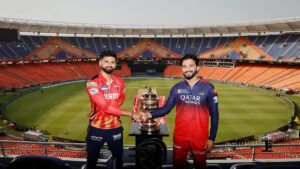 PBKS vs RCB Final: क्या बारिश बिगाड़ेगी खेल? जानें फाइनल के रद्द होने पर कौन बनेगा चैंपियन….