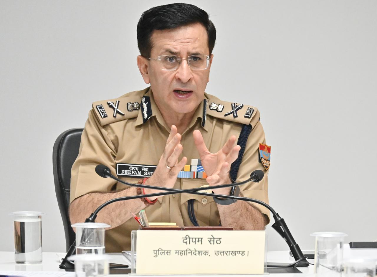 Director General of Police Deepam Seth