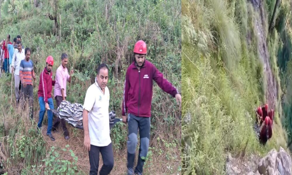 Woman rescue Uttarakhand