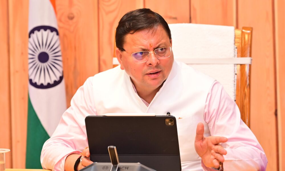 सीएम धामी का बड़ा एक्शन