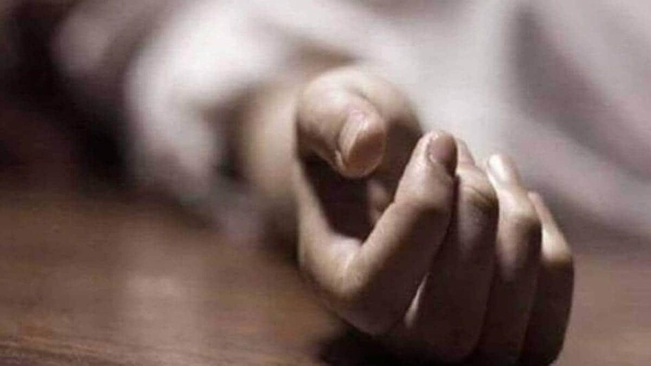 rotten corpse of a young man