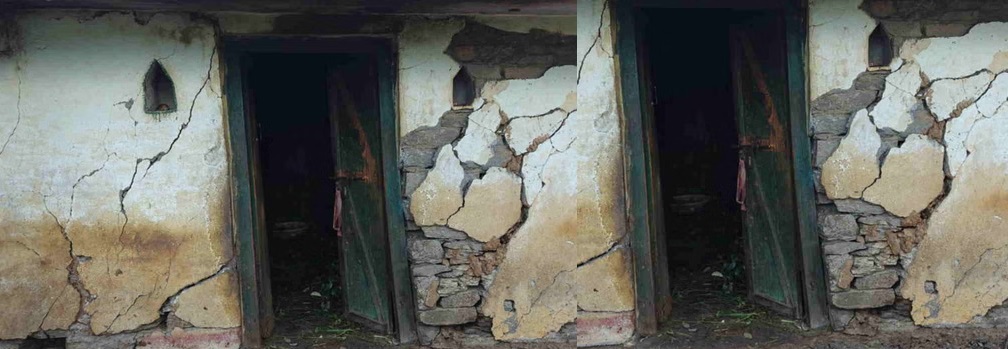 ल्वाणी गांव में फिर भू-धंसाव का खतरा