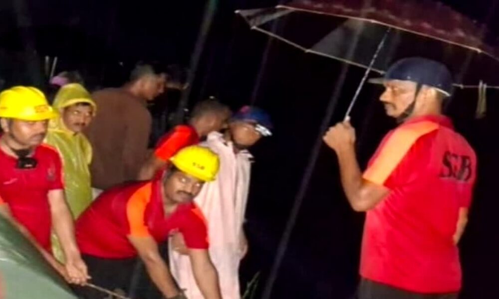 खाई में गिरी पिकअप