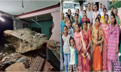 पिथौरागढ़ में भूस्खलन से सहमे ग्रामीण