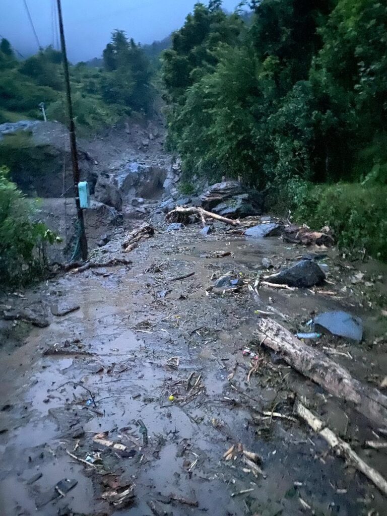 बादल फटने से तबाही