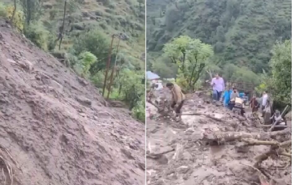 रामबन में बादल फटा