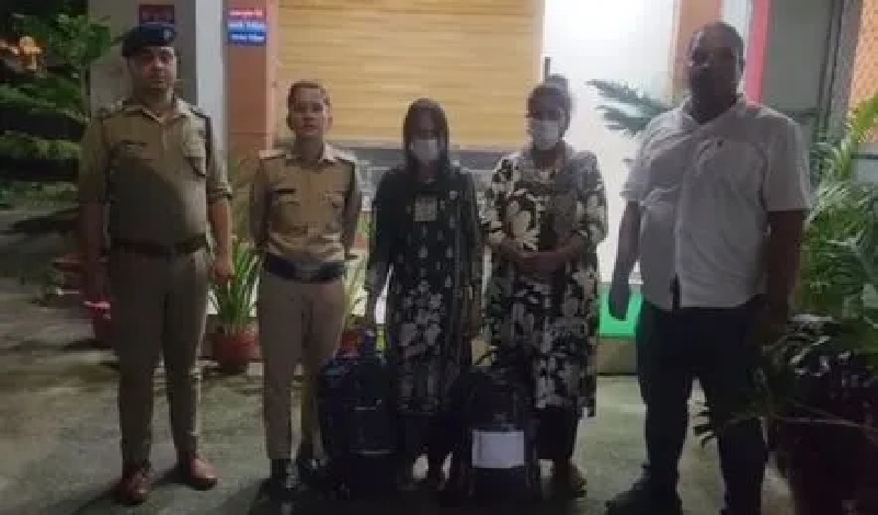 2 महिला गांजा तस्कर गिरफ्तार