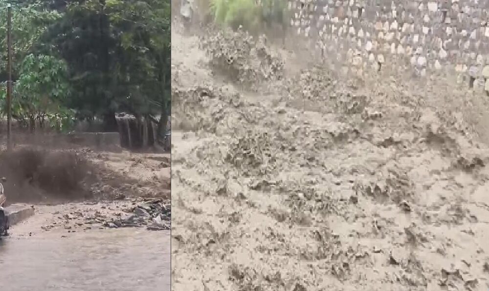 Cloud burst in Naugaon