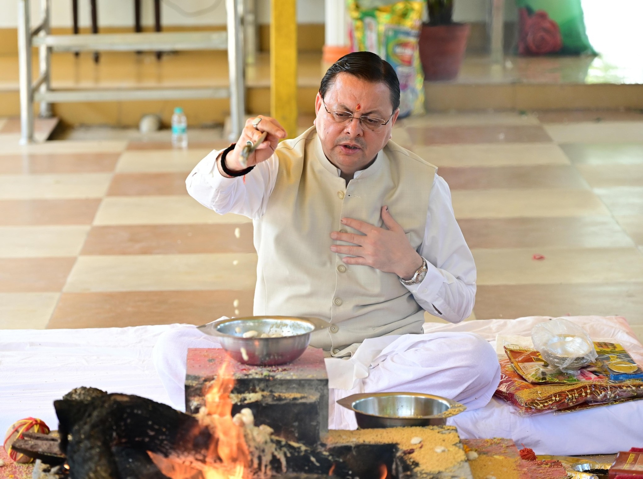 pushkar singh dhami