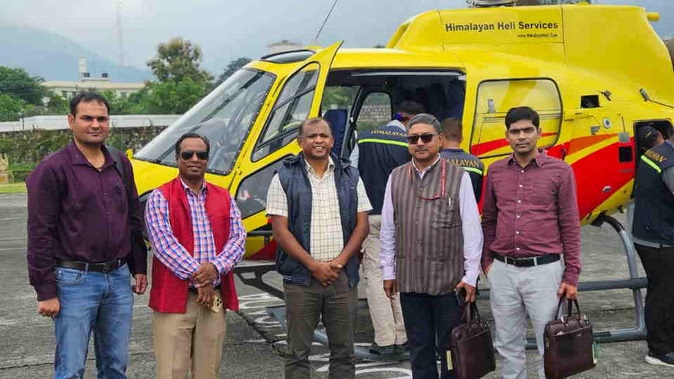 उत्तराखंड पहुंची केन्द्रीय टीम