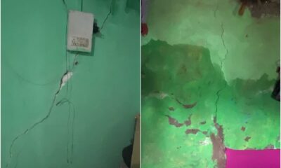 मकानों में दरारें