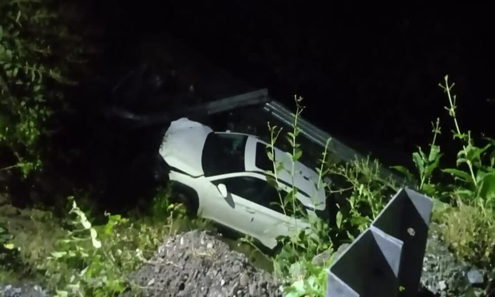 road accident in Mussoorie