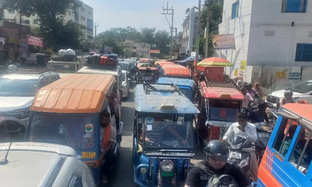 traffic jam
