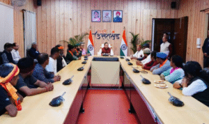 चौखुटिया आंदोलन के प्रतिनिधिमंडल ने की सीएम धामी से मुलाकात, कही ये बड़ी बात