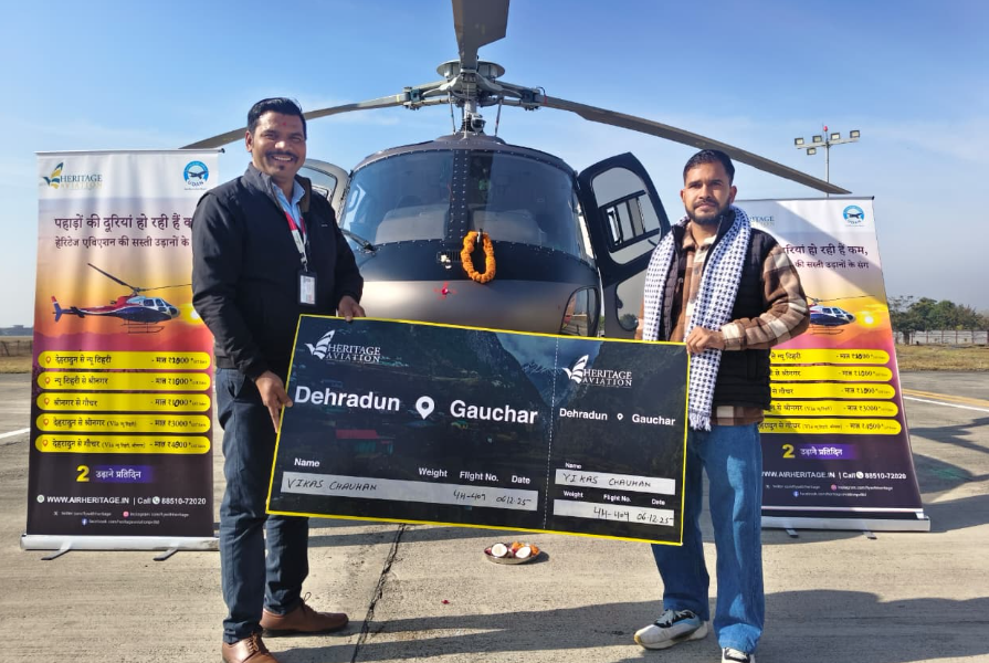Dehradun to Garhwal Heli Service