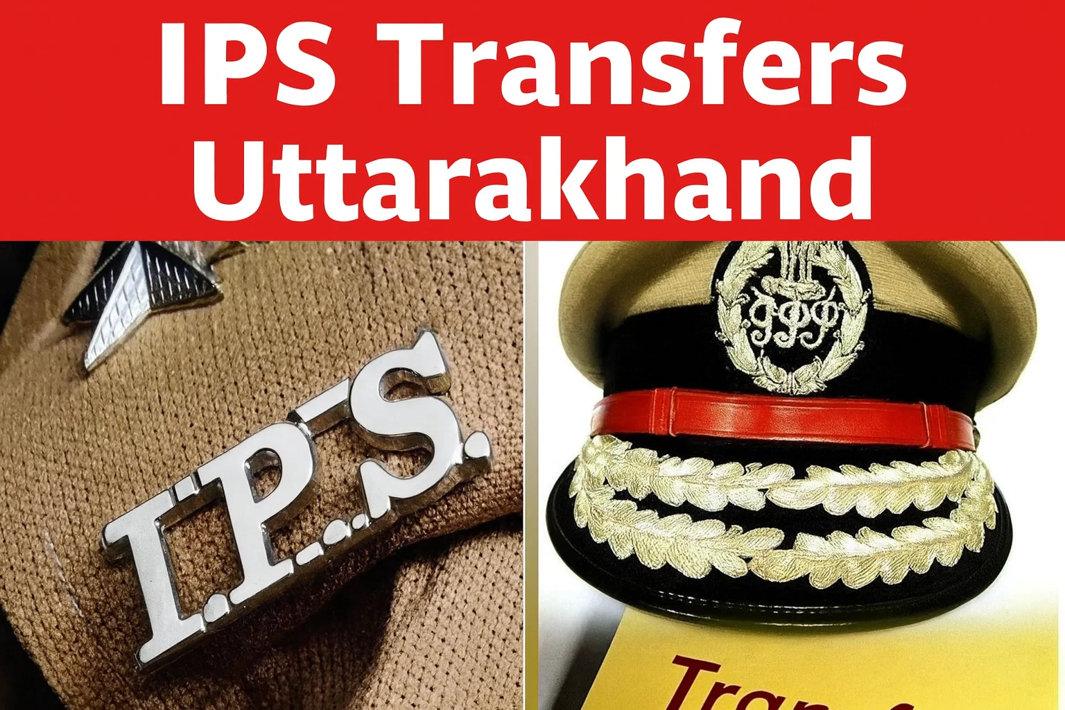 IPS Transfers Uttarakhand