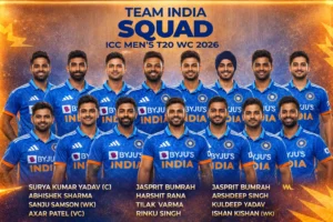 Bcci का मास्टरस्ट्रोक! 2026 T20 वर्ल्ड कप के लिए किया भारतीय टीम का ऐलान , जाने किसे मिले जगह और कौन हुआ बाहर…