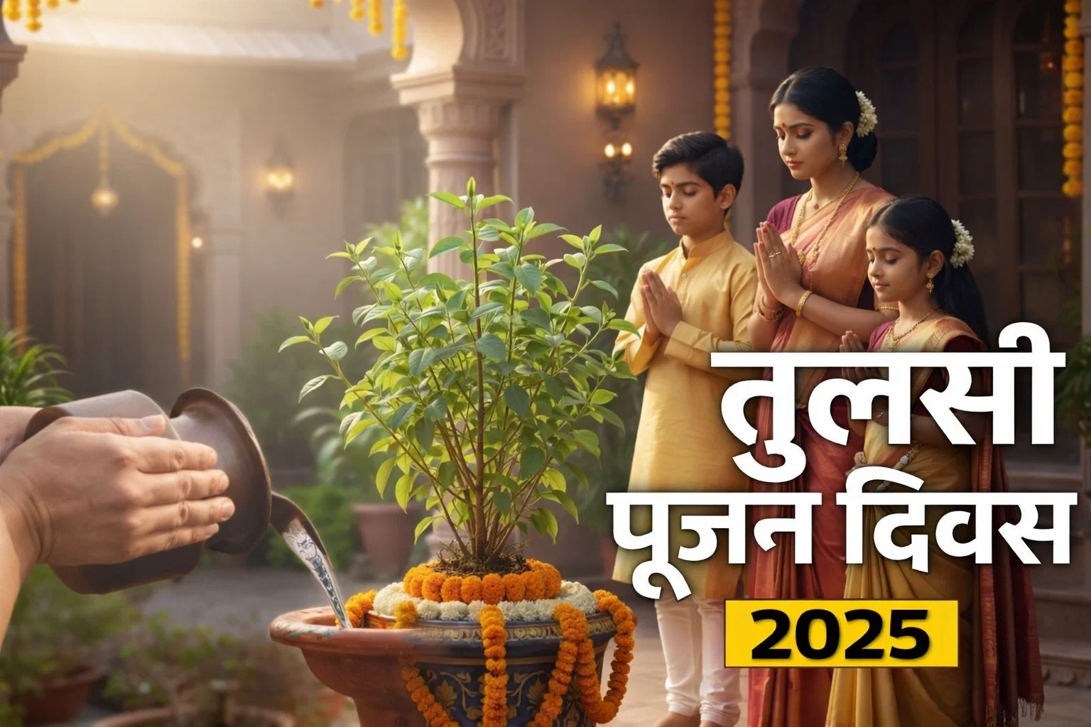 Tulsi Pujan Diwas 2025