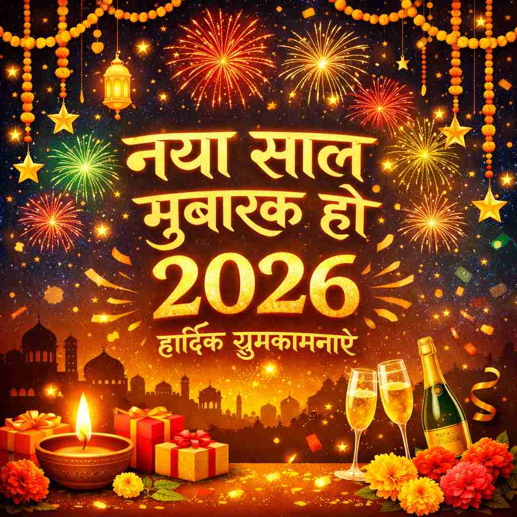 happy new year wishes hindi