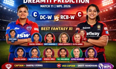 DC-W vs RCB-W Dream11 Prediction