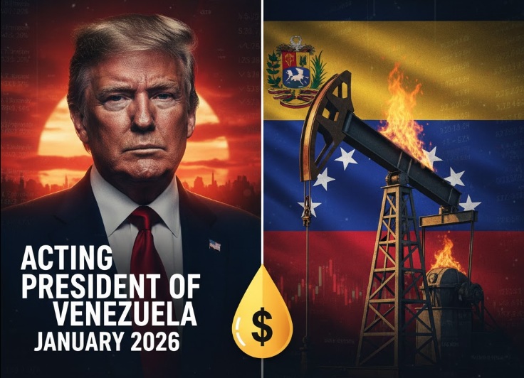 Donald Trump President of venezuela