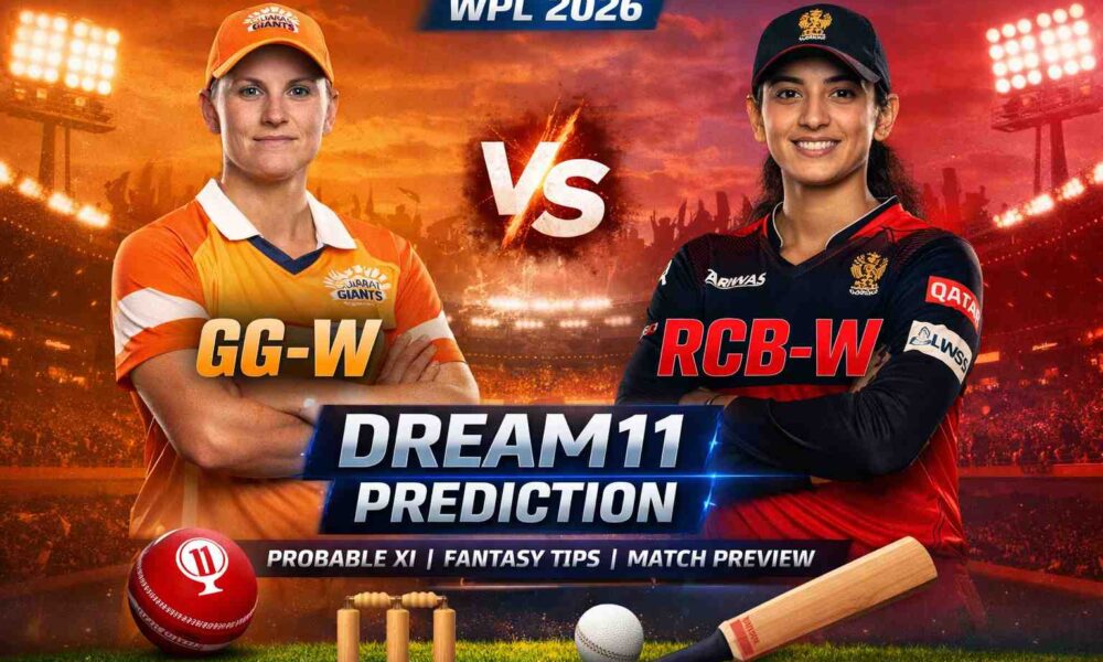 GG-W vs RCB-W Dream11 Prediction