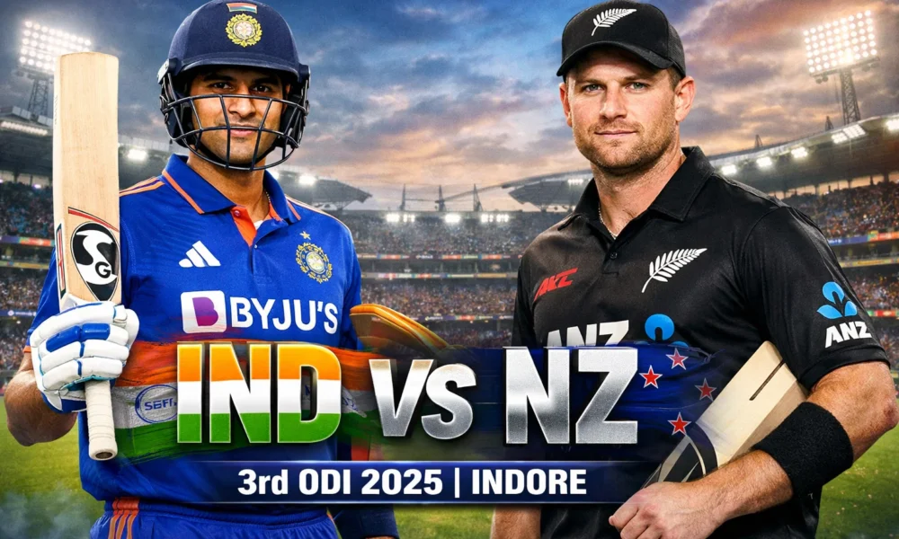IND vs NZ 3rd ODI 2026