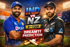 IND vs NZ 5th T20I Dream11 Prediction : फैंटेसी खिलाड़ियों के लिए परफेक्ट गाइड