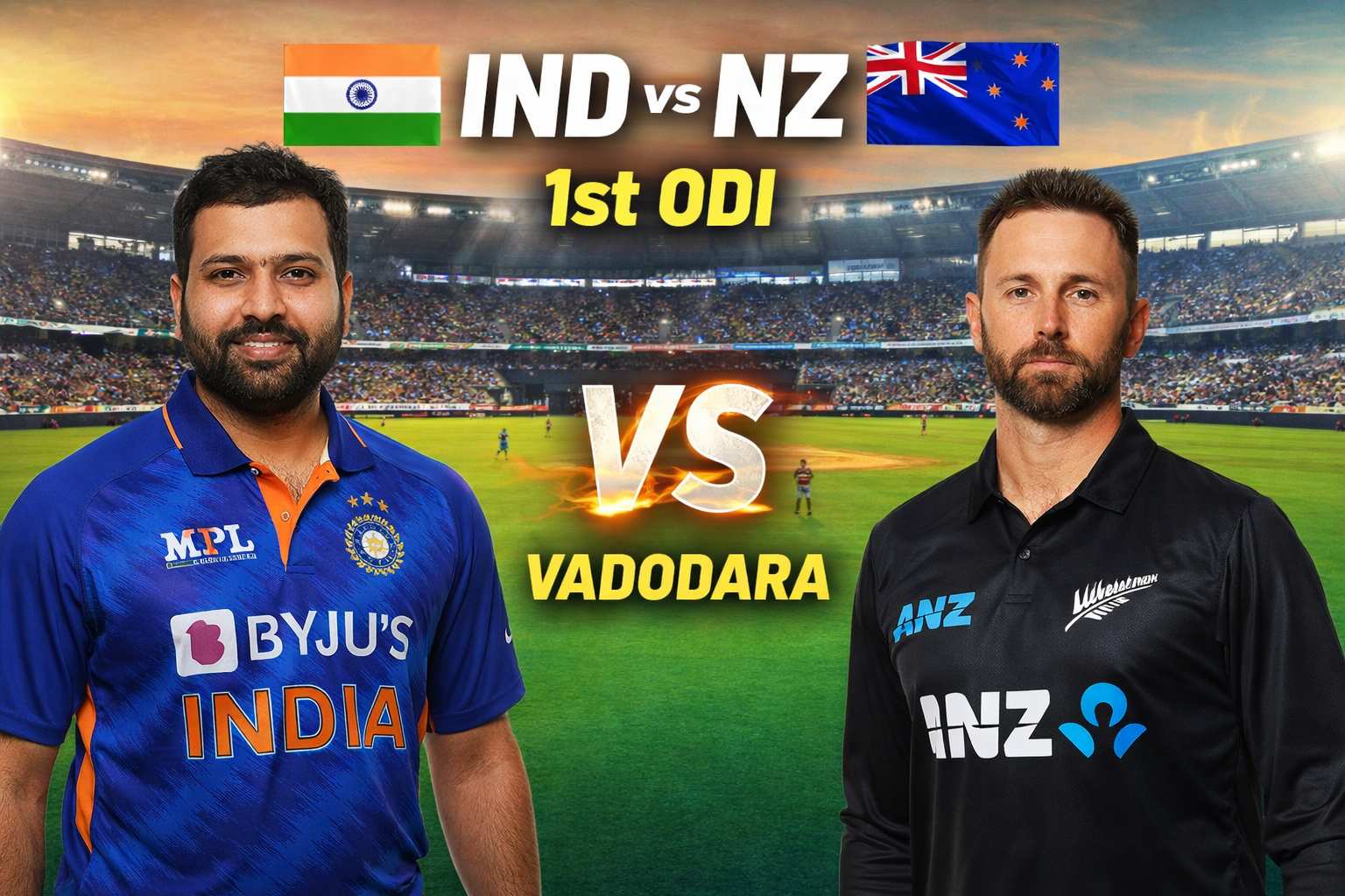 Ind vs NZ 1st ODI