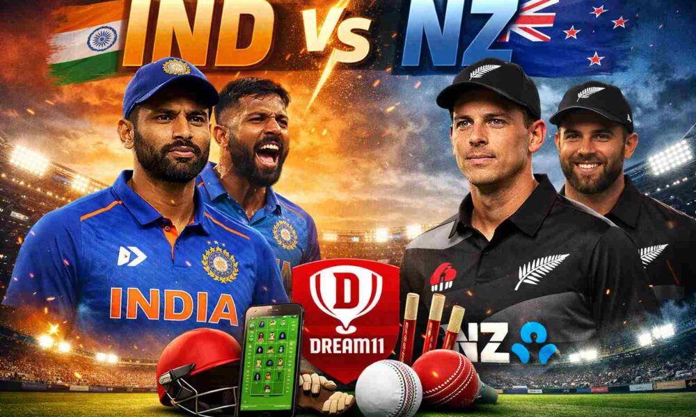 IND vs NZ 1st T20I Dream 11 Team