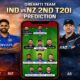 IND vs NZ 2nd T20I Dream11 Team