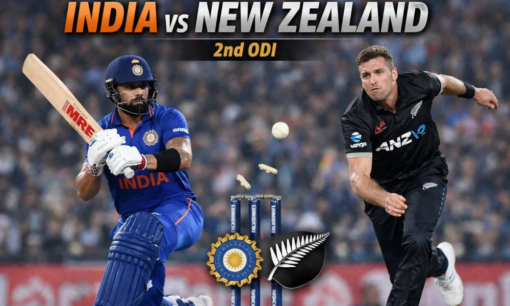 Ind vs NZ 2nd ODI