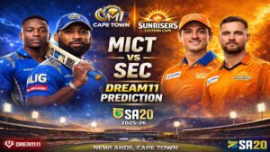 MICT vs SEC Dream11 Prediction: SA20 में आज करो या मरो की जंग, कौन मारेगा बाज़ी?