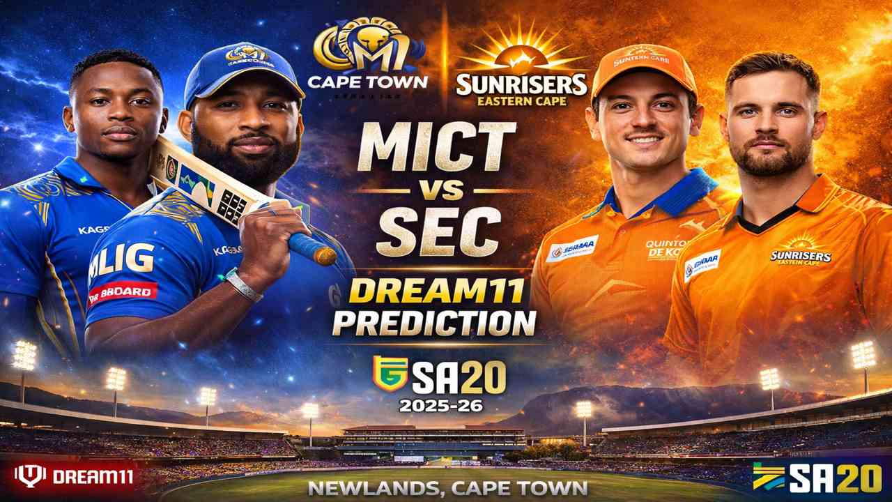 MICT vs SEC Dream11 Prediction