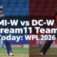 MI-W vs DC-W Dream11 Team Today: WPL 2026