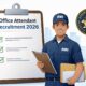 RBI Office Attendant Vacancy 2026