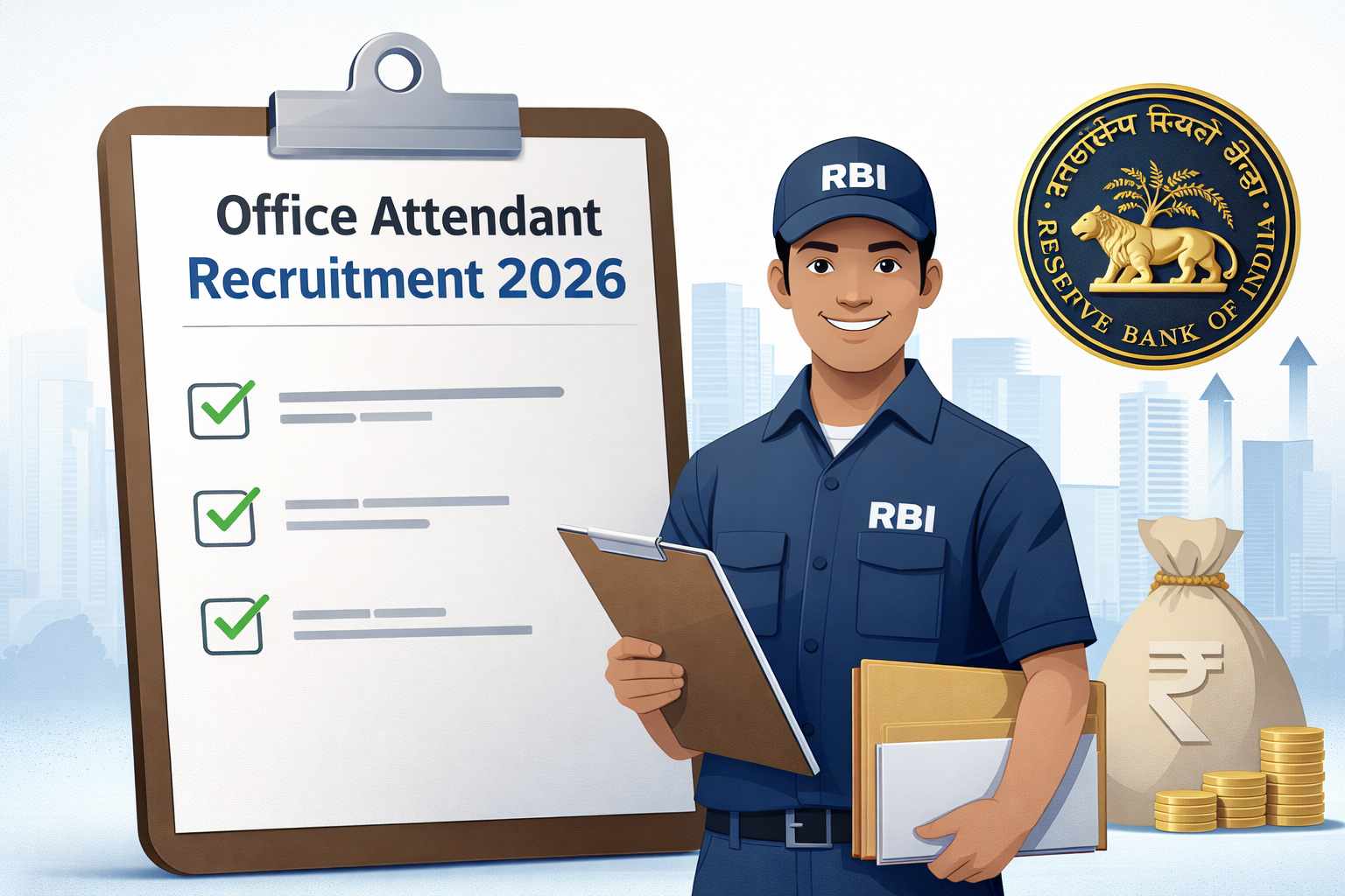 RBI Office Attendant Vacancy 2026