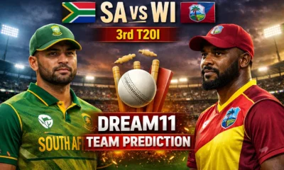 SA vs WI 3rd T20I Dream11 Team Prediction