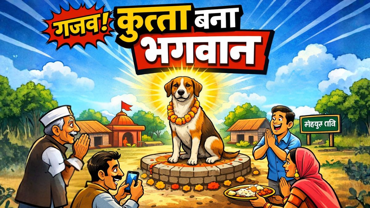 Bijnor news कुत्ता महाराज