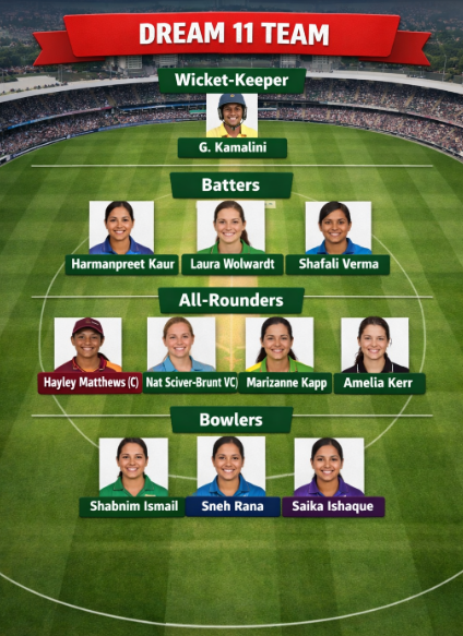 JSK vs MICT Dream 11 Team Today