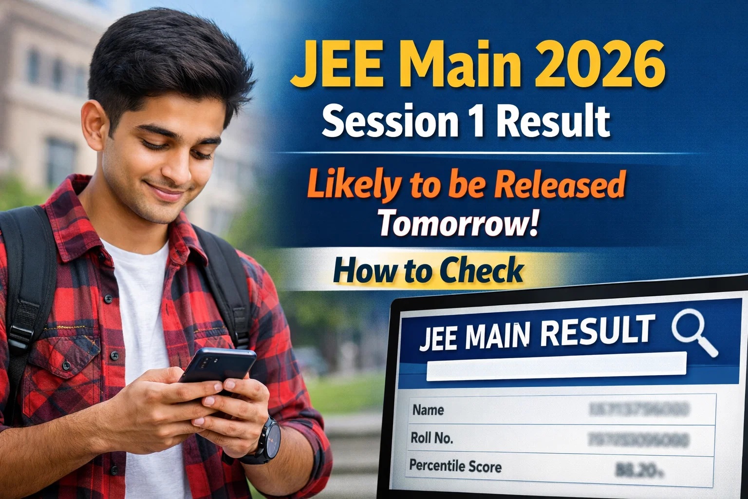 JEE Main 2026 Result