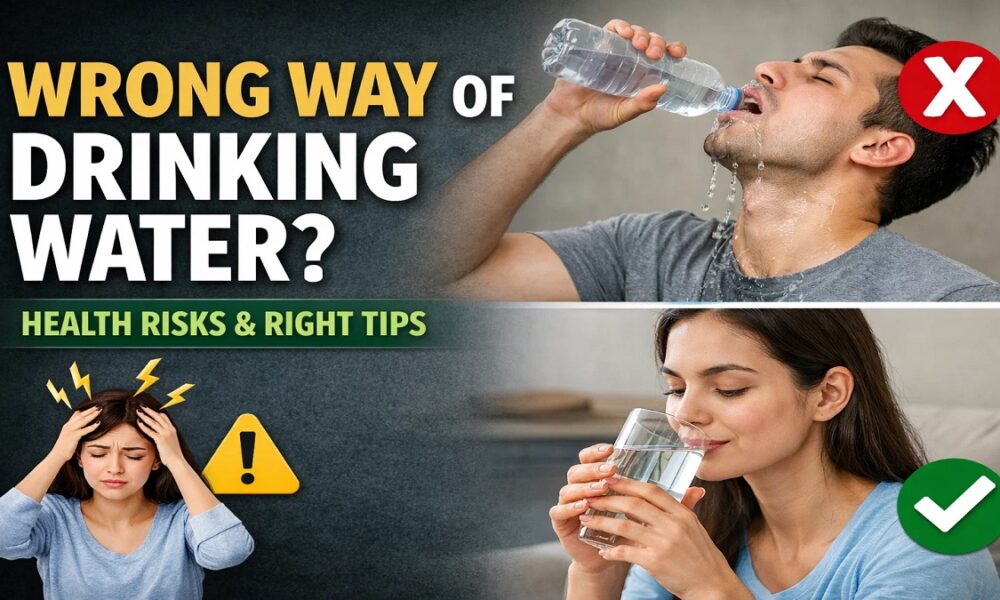 how to drink water