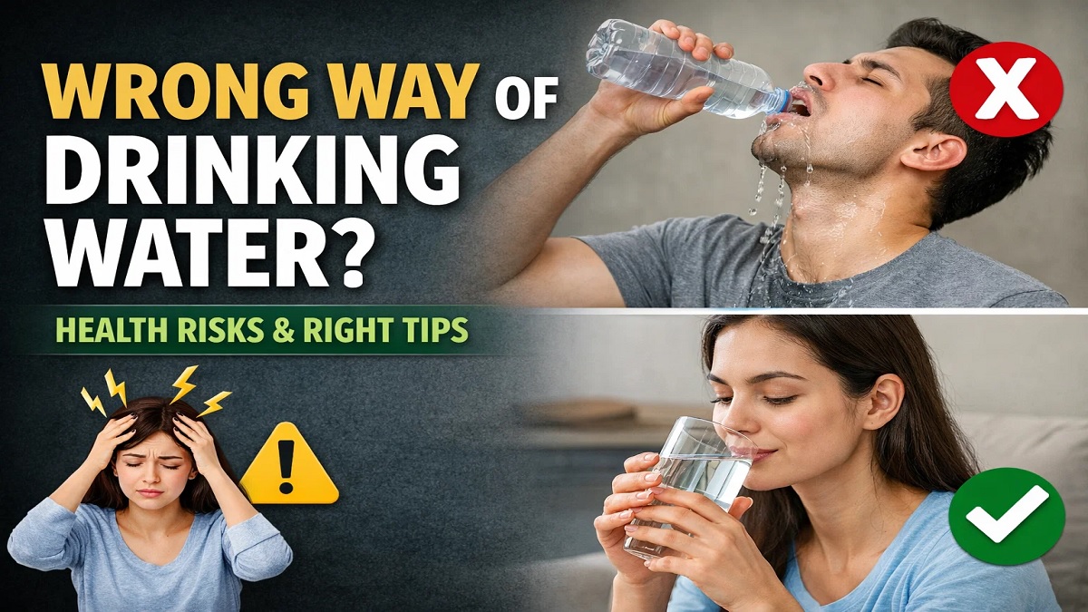 how to drink water