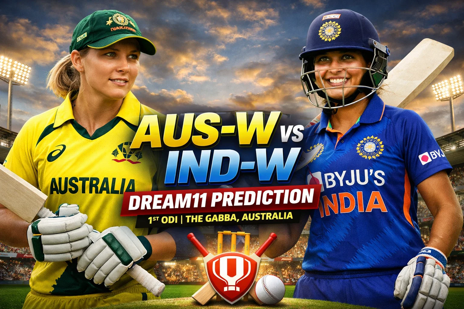 AUS-W vs IND-W Dream11 Prediction 1st Odi Gabba Australia