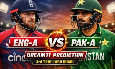 ENG-A vs PAK-A Dream11 Prediction 3rd T20I AbuDhabi