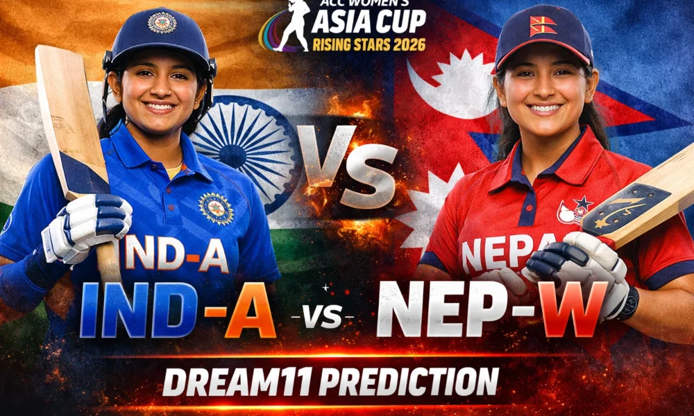 IND-A vs NEP-W Dream11 Prediction