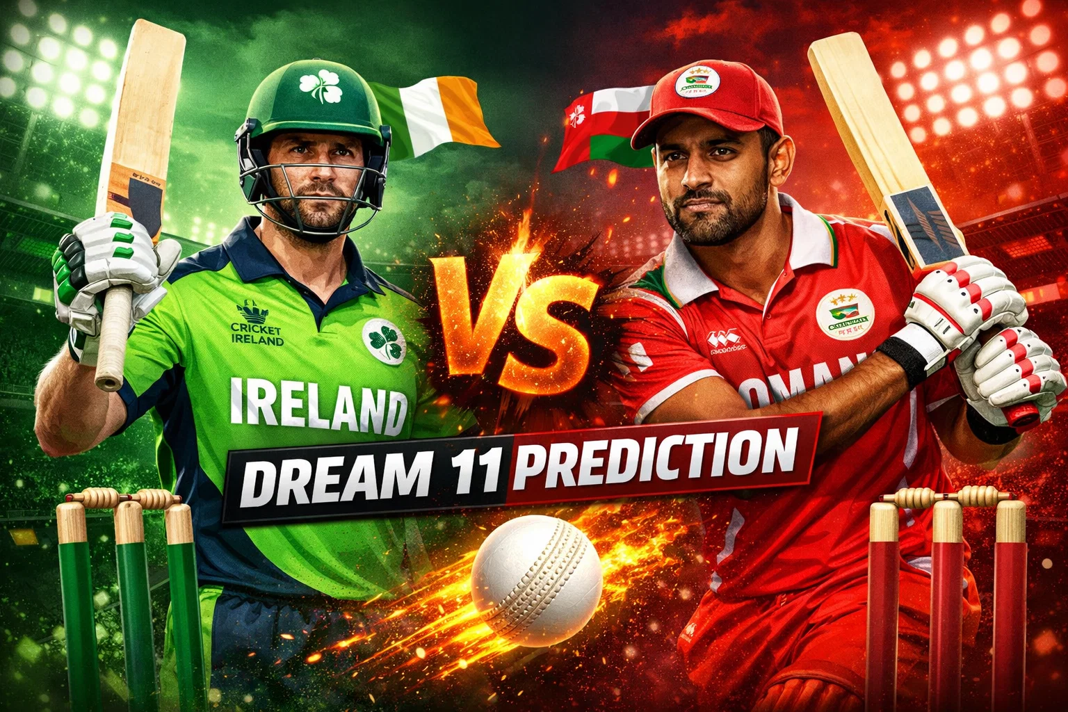 Ireland vs Oman Dream 11 Prediction