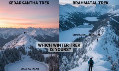 Kedarkantha Trek vs Brahmatal Trek